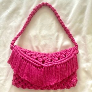 Macrame purse